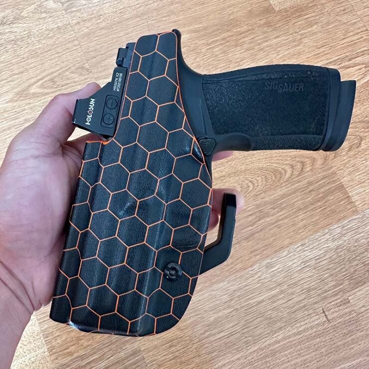 Holster concealability